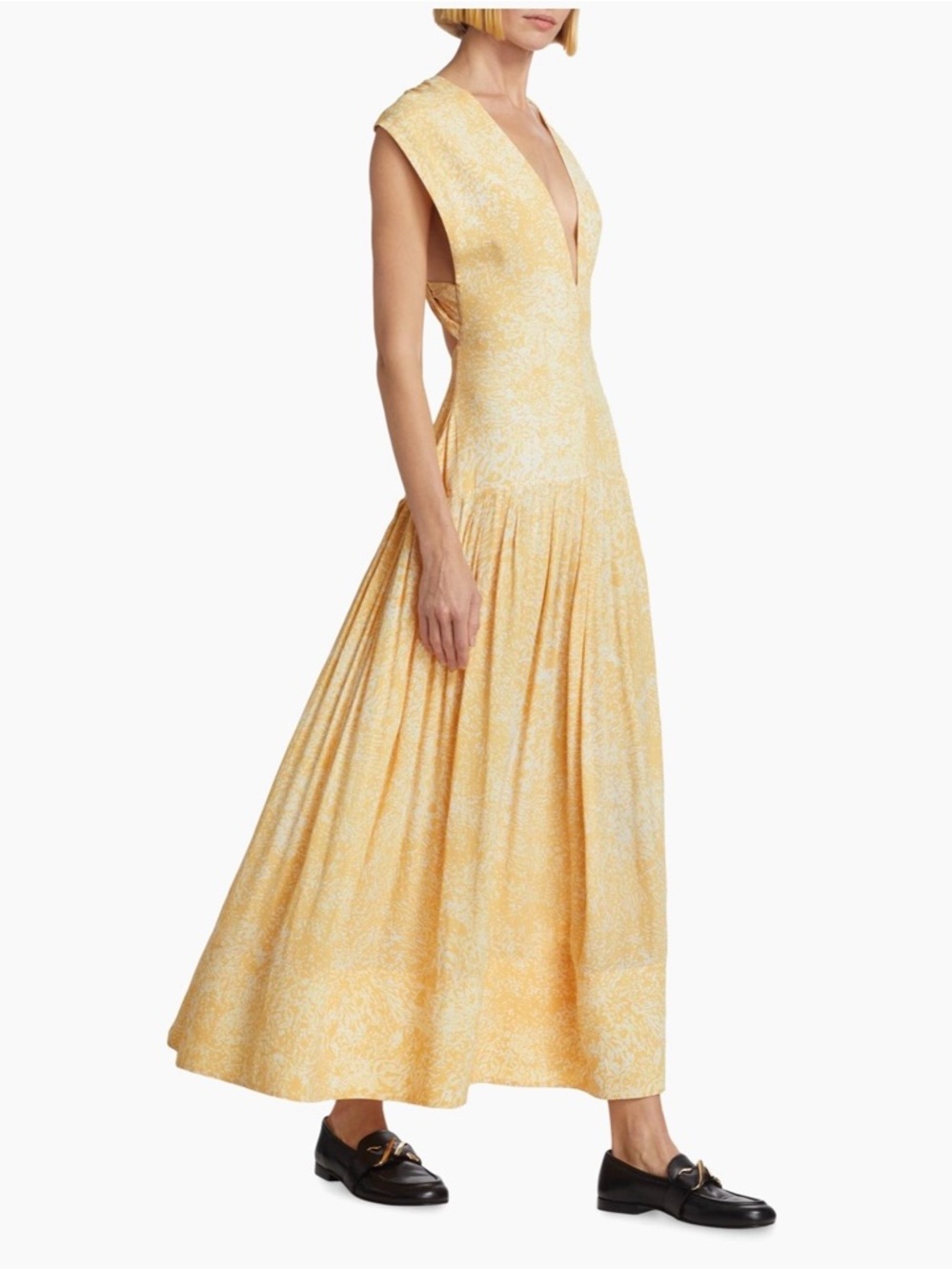 NWT Proenza Shouler Simone Twist back dress sz:multiple